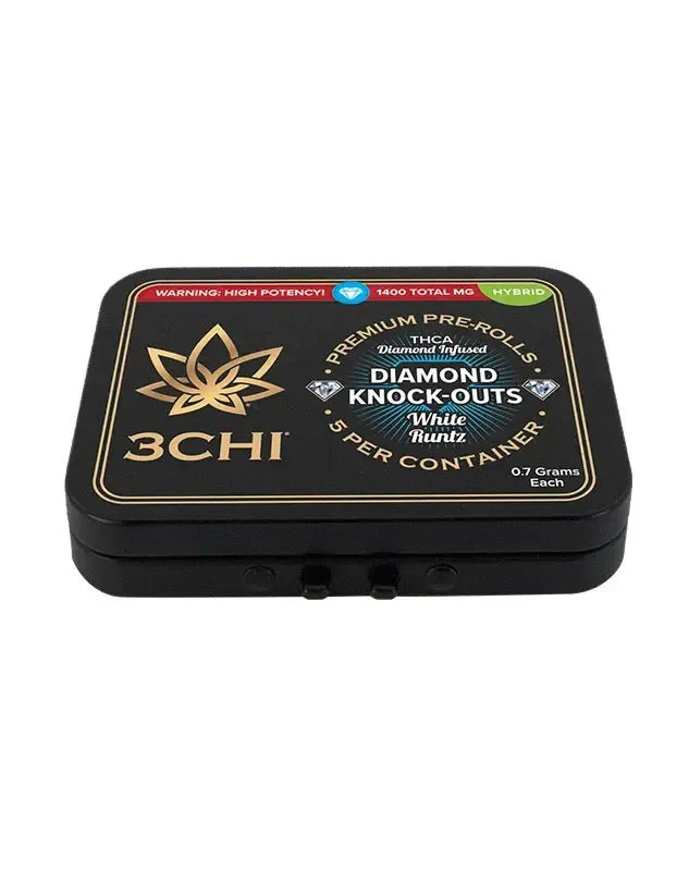 3Chi THCa White Runtz Prerolls