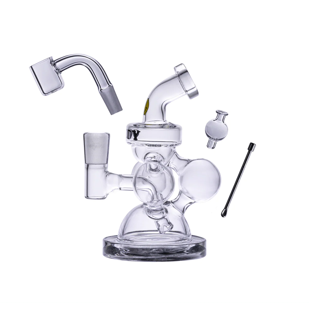 Goody Glass - Atom Mini Dab Rig 4-Piece Kit - Image 2