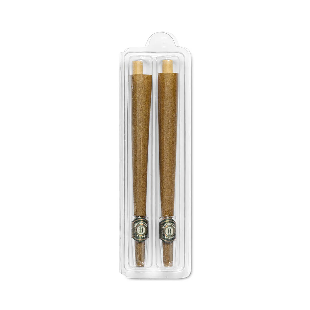 King Size Glass Tipped Hemp Cones - Image 3