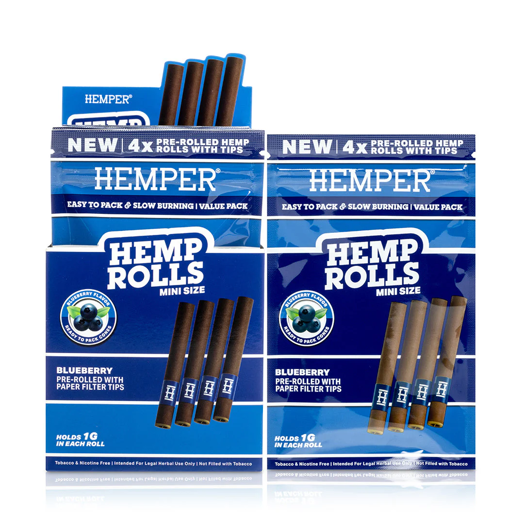 Mini Size Paper Tipped Hemp Rolls - Image 9