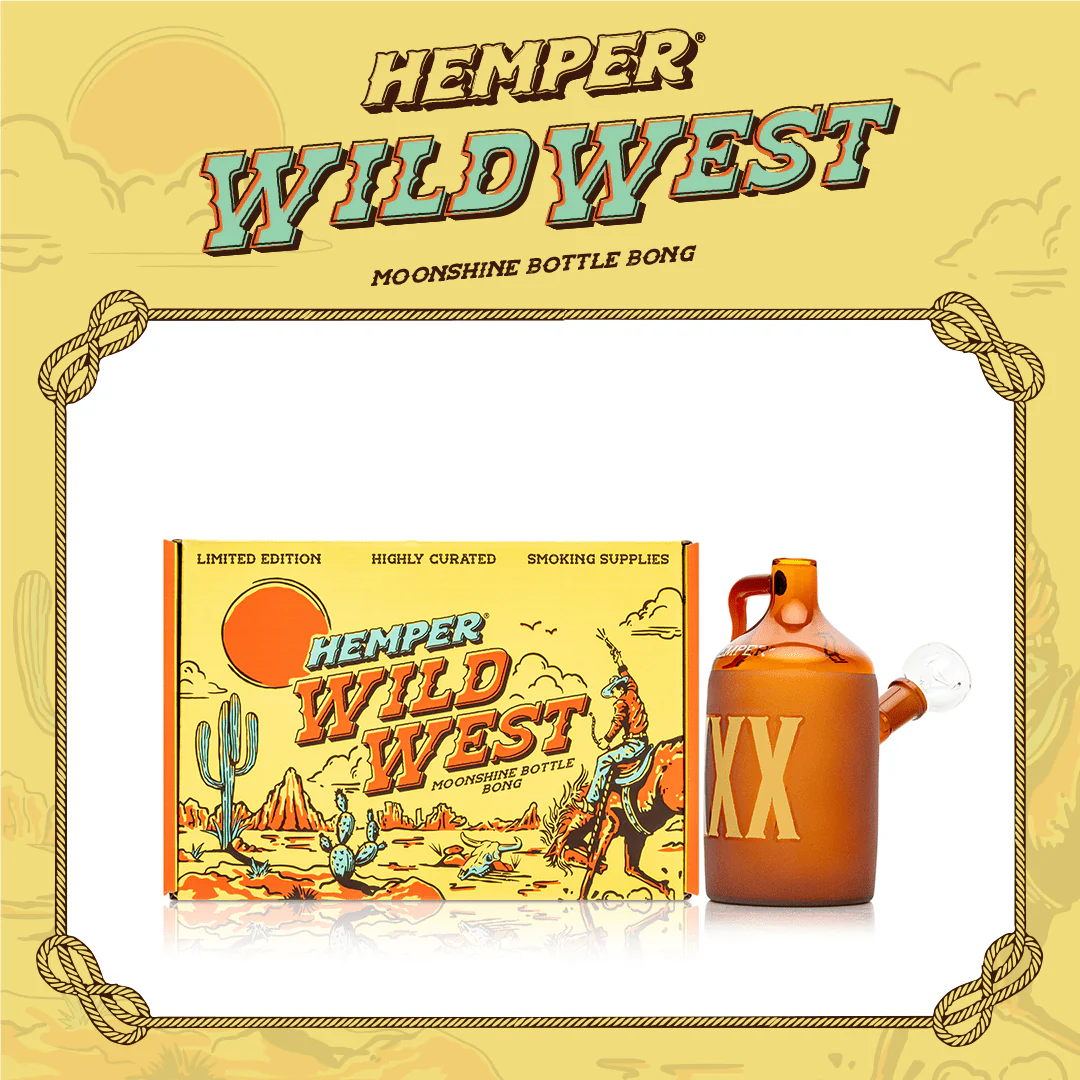 Wild West Moonshine Bottle Bong Box - Image 2