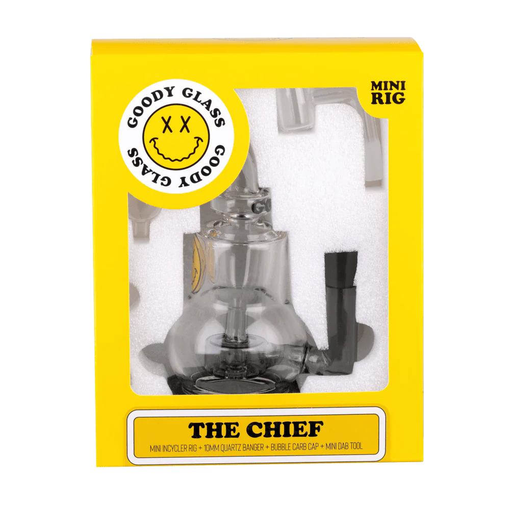 Goody Glass - The Chief Mini Dab Rig 4-Piece Kit - Image 9